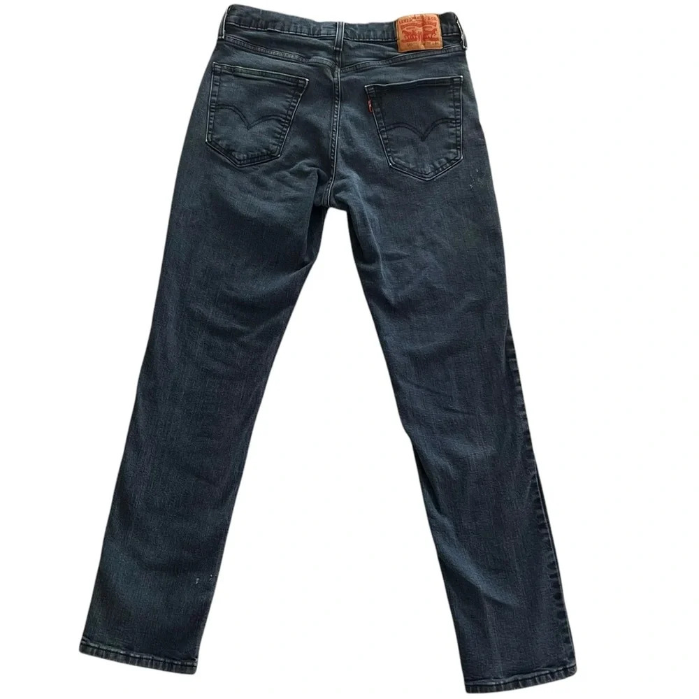 Levis 541 32X34 Athletic Taper Fit Jeans Dark Wash - Picture 4 of 6